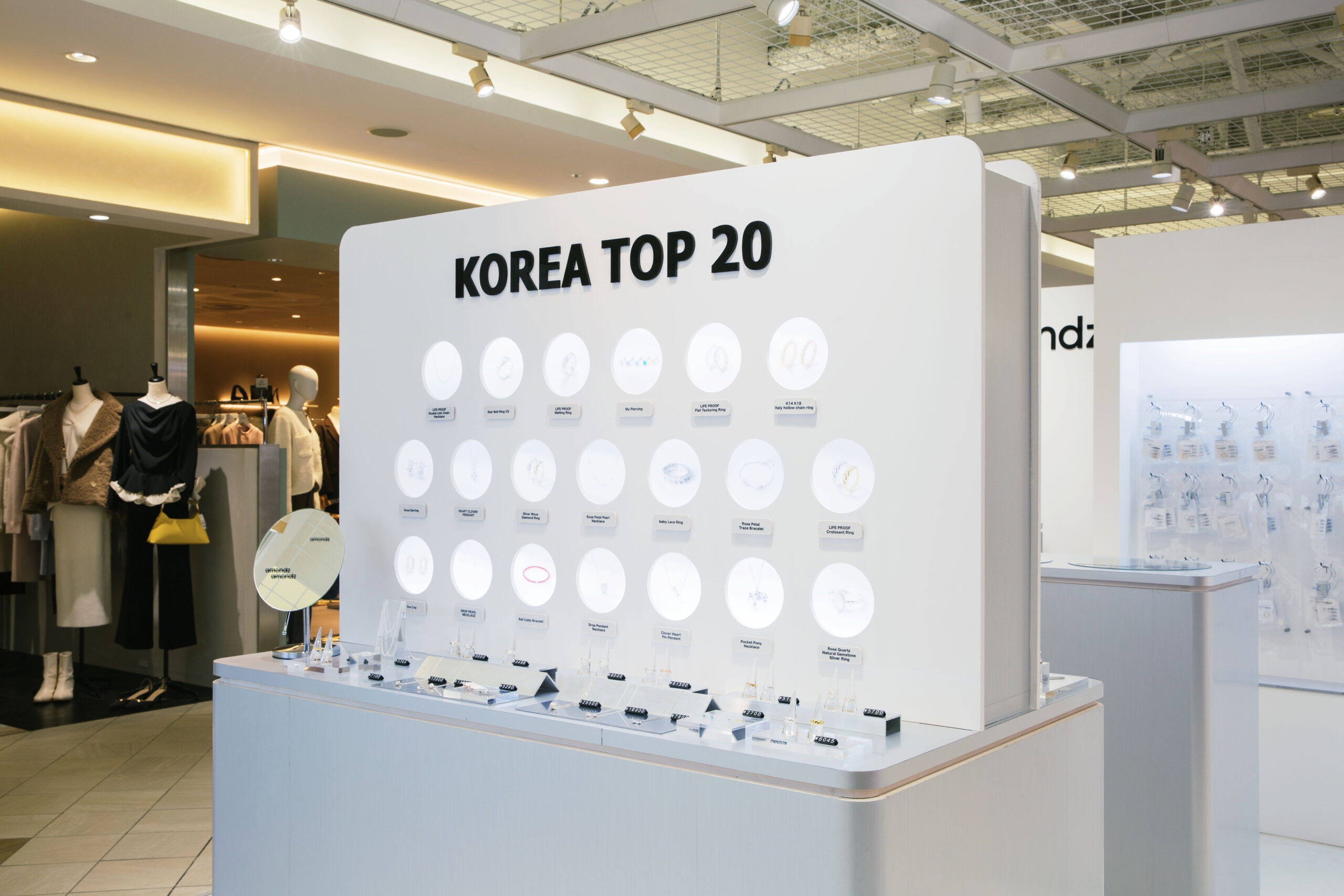 韓国で人気のジュエリーKOREA TOP 20